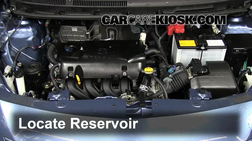 2011 Toyota Yaris 1.5L 4 Cyl. Sedan Liquide essuie-glace Ajouter du liquide